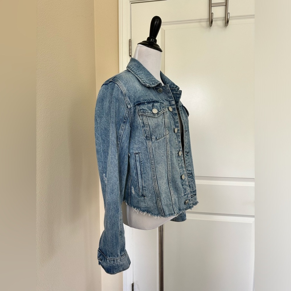 BLANK NYC Denim Jacket Women’s Size Medium - Picture 5 of 16